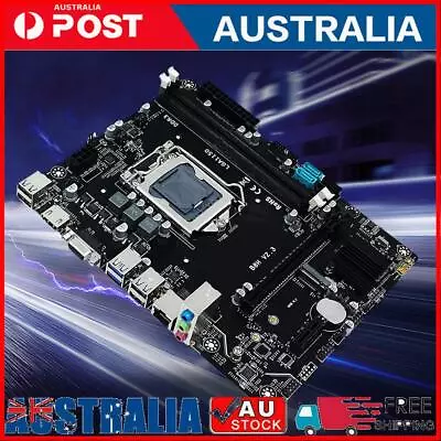 H81 Desktop Motherboard Dual Channel LGA1150 Gaming PC Mainboard DDR3 RAM 1600Hz • $60.99