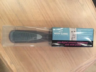 £29.99 • Buy Nicky Clarke Pro Digital Ceramic Wide Plate Hair Straighteners