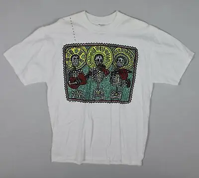 Jerzees Mariachi Multi Mens Short Sleeve Tee T- Shirt Size L Vintage NEW • $8
