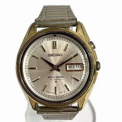 Vintage SEIKO Bell-Matic 4006-7010 Automatic Watch Day/Date Ca 1967 Working • $516.75