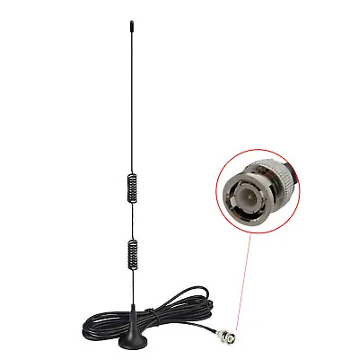 VHF UHF Ham Radio Police Scanner Antenna Magnetic For Uniden Bearcat Whistler • $11.30