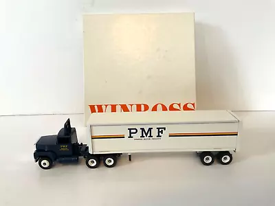PMF Parker Motor Freight Of Michigan 1988 Winross 1/64th Scale Tractor Trailer. • $28