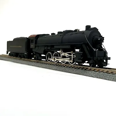 Mantua HO Scale 2-8-2 PRR Steam Engine Locomotive 348-020 Heavy Mikado WORKS • $111.75