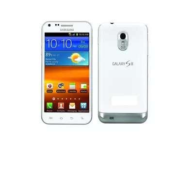 Samsung Galaxy S2 S-2 II SPH-D710 -c 16GB - White (Sprint) Cell Phone Good • $98.95