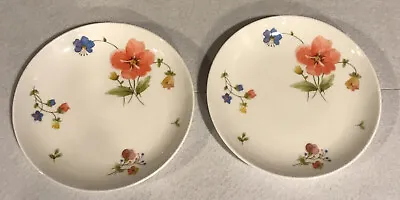 Set Of 2 Mikasa Just Flowers Coaster / Butter Pat • $8.99