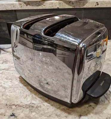 Vintage Sunbeam Chrome Art Deco T-20 A Radiant Control Toaster • $100