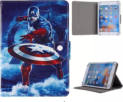 Case For Ipad Mini 6 2021 Standup Cover Captain America Boys Hero Marvels Aveng • £27.51