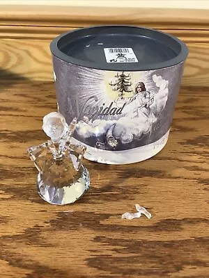 $31.49 • Buy SWAROVSKI Crystal Cheerful Times Angel 3 3/4 Figurine 194761 NEED REPAIR 1 WING