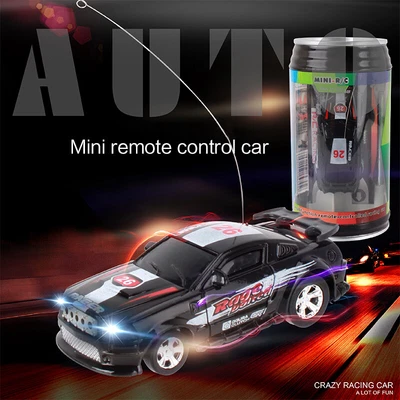£11.39 • Buy Mini Coke Can Car Speed RC Radio Remote Control Micro Racing Car Kids Toy Gifts