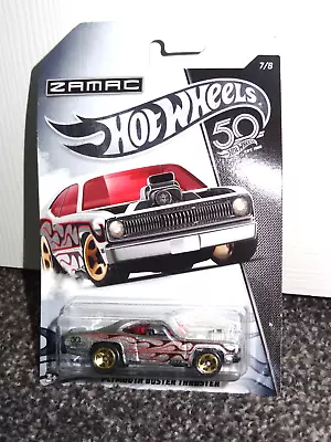 Plymouth Duster Thruster ZAMAC 50 Hot Wheels 7/8 Silver NEW 1:64 • $3.25