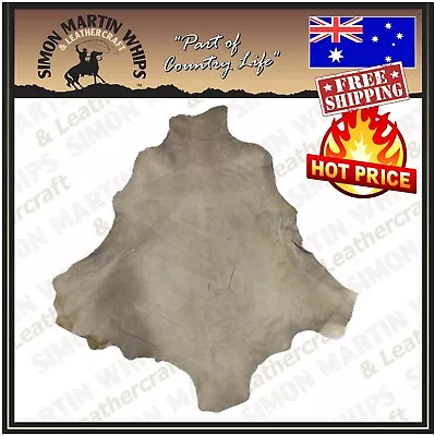 Kangaroo Leather Chrome Tanned Brandy - Australian Tanned Hides • $52