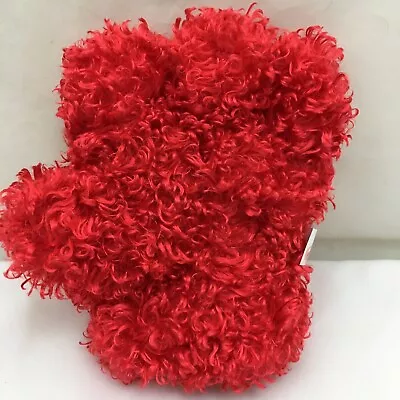 Elmo Tickle Hands Glove Red Single Non Talking Sesame Street Plush 8  Toy Lovey • $11.99