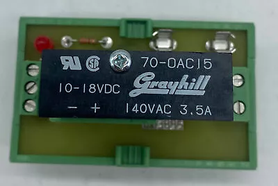 Grayhill 70-OAC15 AC Output Relay Module 140V 3.5A  • $15.66