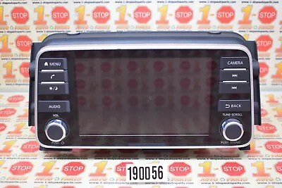 2020-2022 Nissan Versa Radio Navigation Touch Screen Receiver 2591a-5rl1b Oem • $249.99