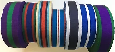 Full Size British Military Medal Ribbons Various Campaigns 6  Lengths  *[CLARKE] • £4.40