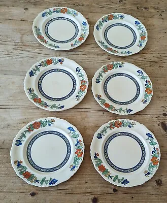 Vintage Set 6 Mason’s Ironstone Side Plates 7in Diameter Pattern C2377 • £15.90