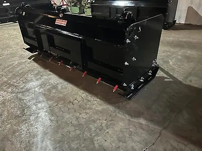 Linville 8' SECTIONAL STEEL TRIP BLADE Snow Box Pusher Plow  Lifetime Warranty • $2850