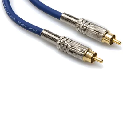 Hosa DRA-502 S/PDIF 75-ohm Coax Double Shielded RCA To Same Cable 2m 6.5ft • $13.95
