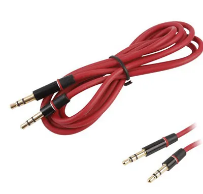 £12 • Buy 4 X Replacement Cables For Monster Beats By Dr Dre Headphones 3.5mm Stereo Jack