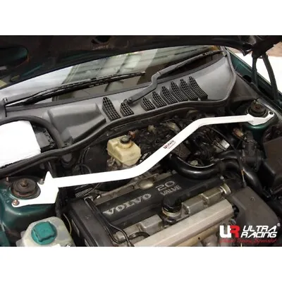 Ultra Racing 2Point Front Strut Bar For VOLVO 850 2.5T OBD2 '92-'97 (UR-TW2-530) • $228