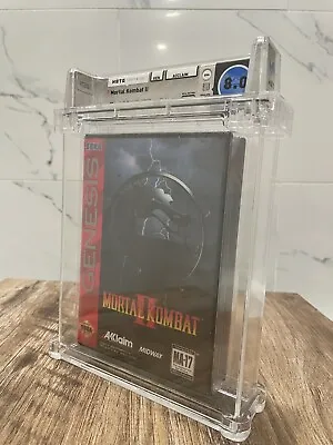 Mortal Kombat 2 Sega Genesis Midway Factory Sealed Video Game Wata 8.0 Graded II • $1895.24