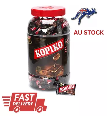 Kopiko Coffee Candies Jar 600g Delicious Taste Perfect Sweetness AU STOCK • $27.95