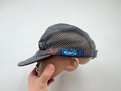 VINTAGE Kavu Hat Cap Strapback Black Adjustable Adult Casual Mens Hiking USA 90s • $31.02