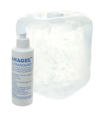 ULTRASOUND GEL 4 X 5 LITRES + 250ml Bottle CE LONG EXPIRY • £49.95