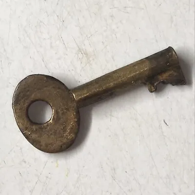 Vintage Old  Gamewell Police Call Box Fire Alarm Hollow Shaft Brass Key • $25