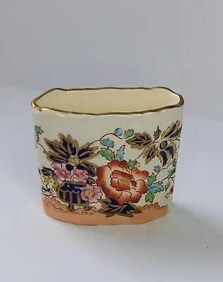 Masons Ironstone Mandarin Design Ceramic Toothpick Holder. B6 • £12.30