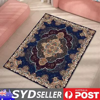 Persian Prayer Mat Non-Slip Boho Hallway Carpets For Muslim Decor ( 40*60cm) • $10.39