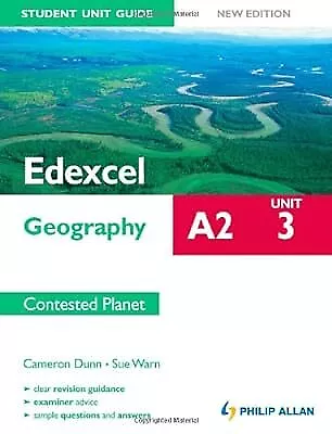 Edexcel A2 Geography Student Unit Guide New Edition: Unit 3 Contested Planet Wa • £2.38