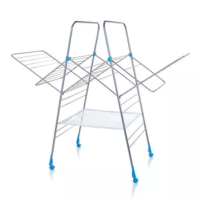 Metal Clothes Drying Rack Indoor And Outdoor Laundry Clothes Drying Holder • $59.30