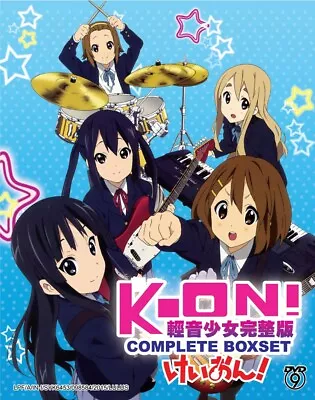 K-On! Season 1+2 + Movie+ 5 OVA Anime DVD (English Dub) • $20.69