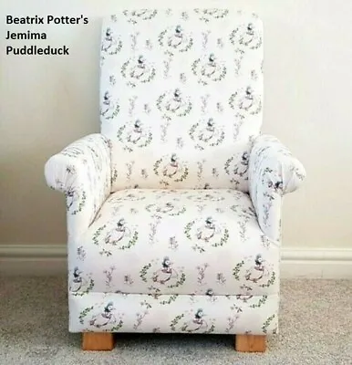 £114.95 • Buy Jemima Puddleduck Fabric Child's Chair Girls Armchair Beatrix Potter Nursery 