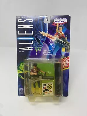 Kenner Aliens Space Marine LT. Ripley Action Figure 5  New Sealed Vintage 1992 • $15.99