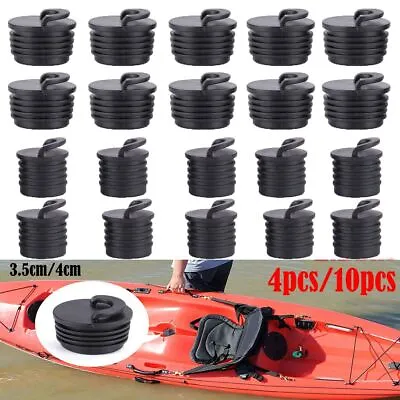 $6.50 • Buy 4/10pcs Kayak Scupper Stoppers Marine Boat Plug Bungs For Canoe Boat Drain Hole