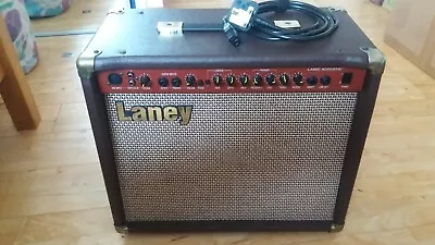 Laney LA60C Acoustic Guitar Amplifier Used Very Good Working Condition • £80