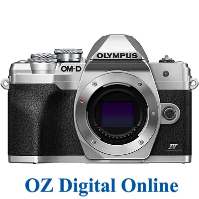 New Olympus OM-D E-M10 IV Body Silver (kit Box) 1 Year Au Warranty • $1059