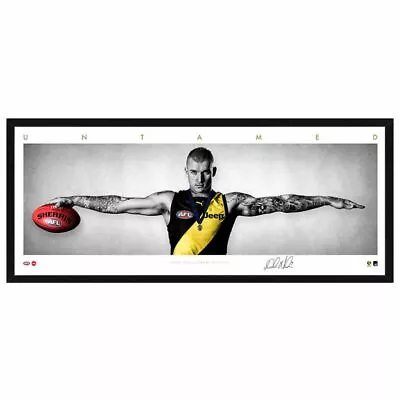 Dustin Martin Richmond Tigers Signed Framed Poster Cotchin Afl Memorabilia • $164.99