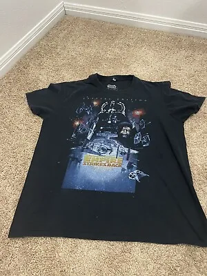 $7 • Buy Star Wars The Empire Strikes Back Shirt Retro Size Large
