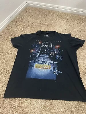 $7 • Buy Star Wars The Empire Strikes Back Shirt Retro Size Large