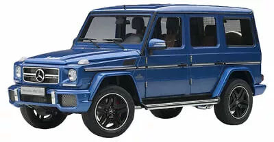 AUTOart Mercedes-AMG G63 2017 (Designo Mauritius Blue) [76324] 1/18 • $185