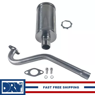 Exhaust Pipe Muffler For Predator 79cc 98cc 3HP Coleman CT100U CC100x Mini Bikes • $36.99