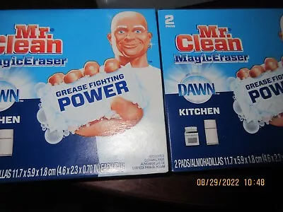 Mr. Clean Magic Eraser Kitchen Dawn Grease Fighting 4 Pads • $14.99