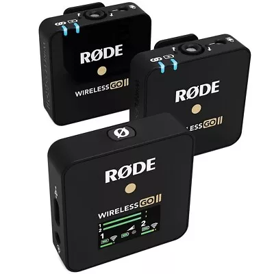 Rode Wireless GO II Dual Channel Wireless Microphone System • $310