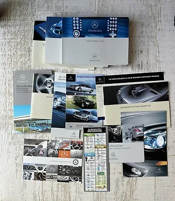 2007 Mercedes Slk Class Convertible 280 350 Slk55 Amg Owners Manual Oem Set • $200