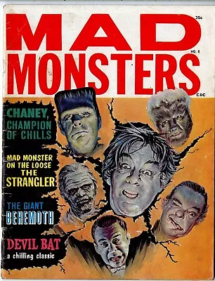 Mad Monsters  Magazine  # 8    VERY GOOD     1962    Charlton    See Photos • $70