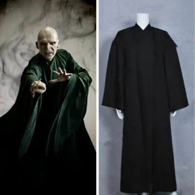 NEW Cosplay Lord Voldemort Costume Black Kimono Robe Custom Made  & • $48.99