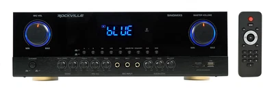 $209.95 • Buy Rockville SINGMIX 5 2000w Bluetooth DJ/Pro/Karaoke/Home Amplifier Mixer Receiver